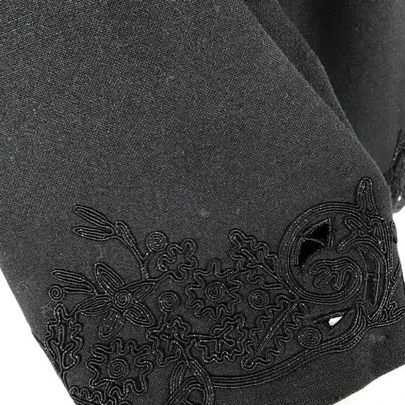 NWOT Trad Gothic Le Suit Blazer Jacket Cutout Embroidered WItchy Office Plus 16W - Picture 8 of 11